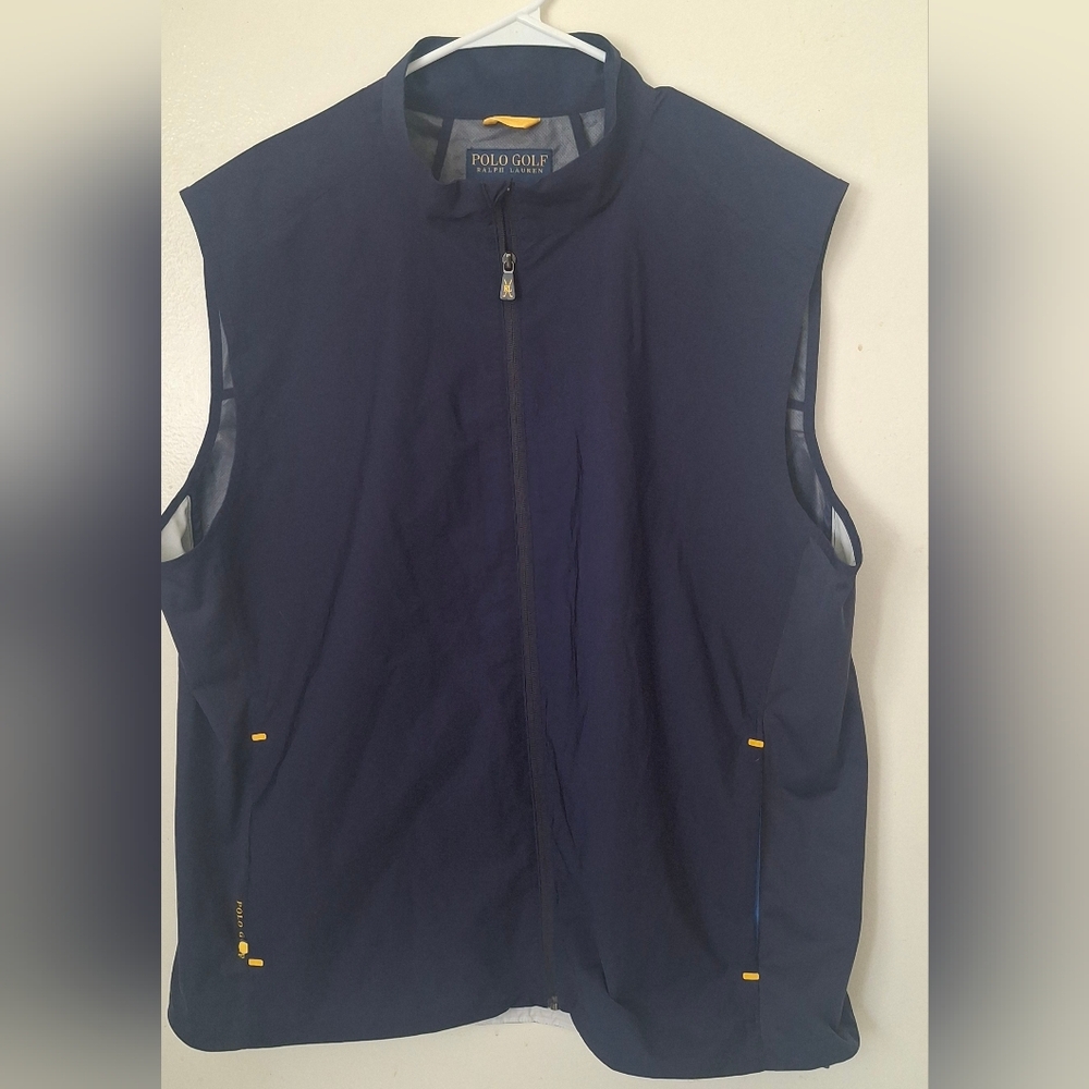 Polo by Ralph Lauren Men's Dark Blue Vest